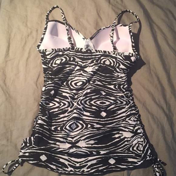 Printed tankini with Push Up - Picture 2 of 6